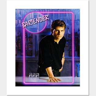 Tom Cruise Bartender Posters and Art